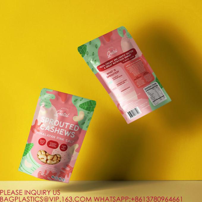 食品 保存 再び閉められる 臭いを防げる Ziplock バッグ ホログラフ 梱包 バッグ 白 0