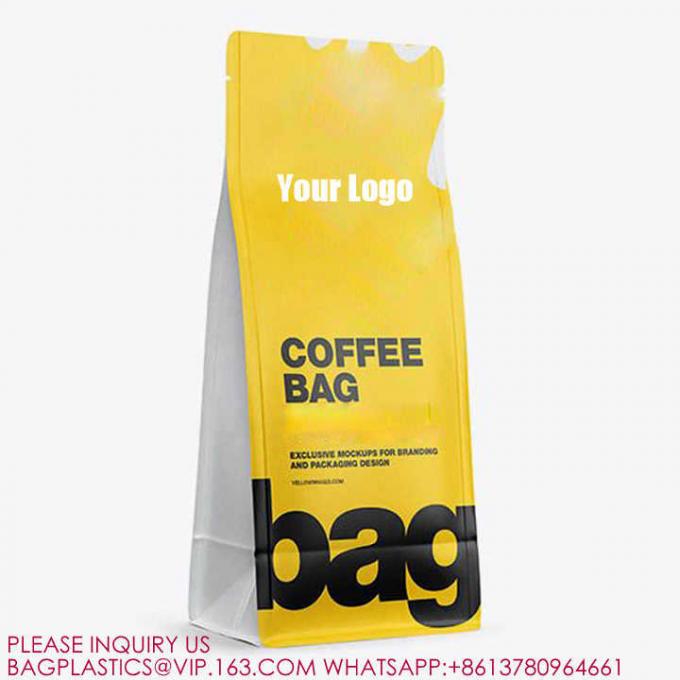 スタンドアップバッグ マット再閉袋 バイオジップロックコーヒーバッグ 食品スナック トリートメントバッグ 2