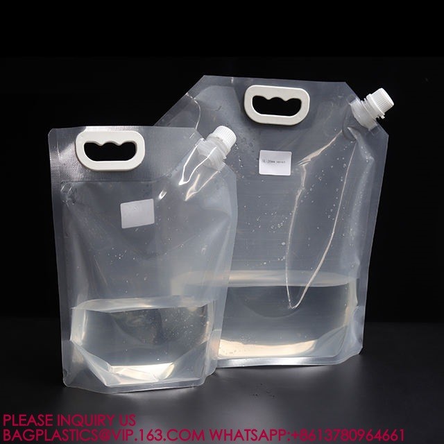 100ml 250ml 500ml 800ml スタンドアップ液体水 ドイパックバッグ スプートポック ジュースソースドリンク 3