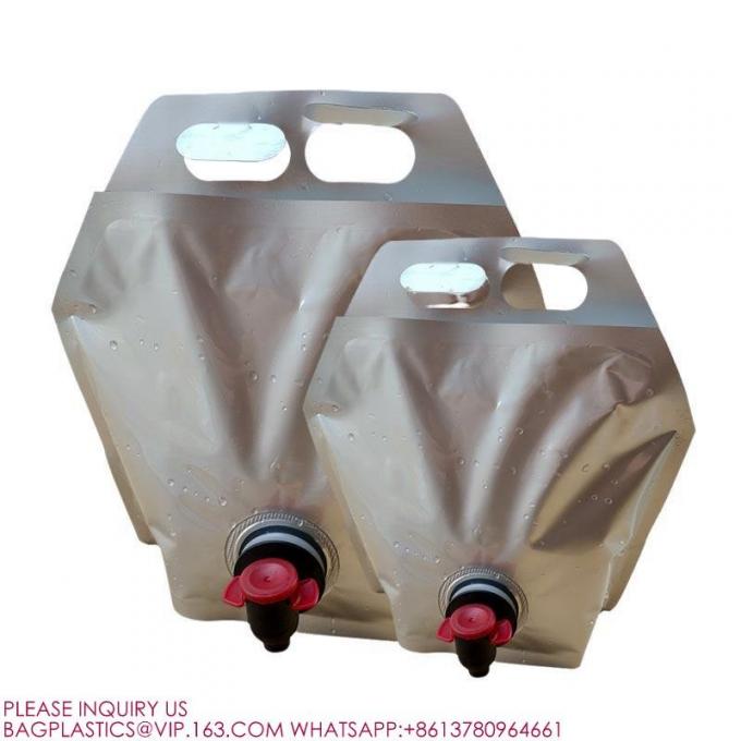ディスペンサー ビブバッグ 層アルミ 新製品 2L 3L 5L スタンドアップポック スプート飲料 2