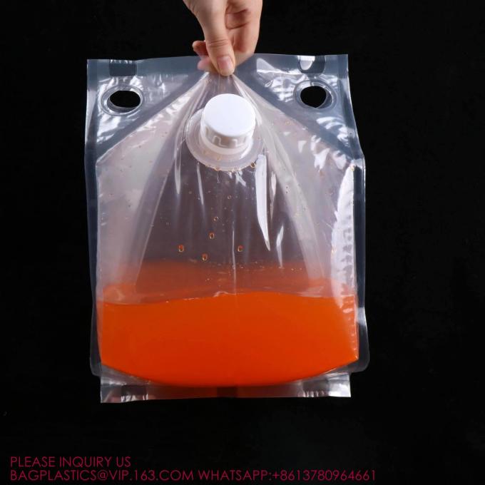ディスペンサー ビブバッグ 層アルミ 新製品 2L 3L 5L スタンドアップポック スプート飲料 0