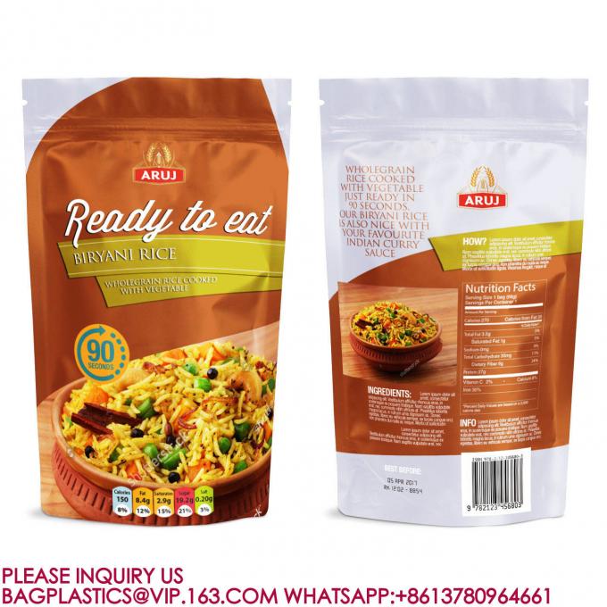 高温レートバッグ,レートバッグ 食品包装,スタンドアップポーチ アルミバッグ 0