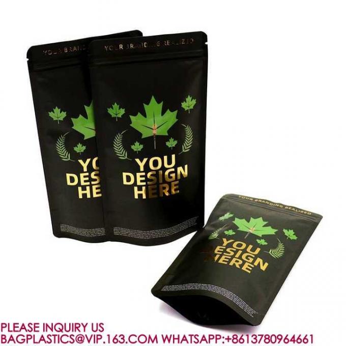 再閉包可能 スタンドアップポック アルミホイル 包装  Zip Lock バッグ Doypack Mylar 3