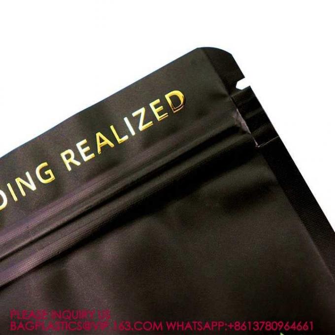 再閉包可能 スタンドアップポック アルミホイル 包装  Zip Lock バッグ Doypack Mylar 2