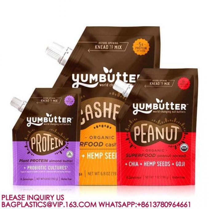 エコ透明 トラベルバッグ オーダーメイド ビール飲料 食品級 透明 透明 スプートバッグ 1