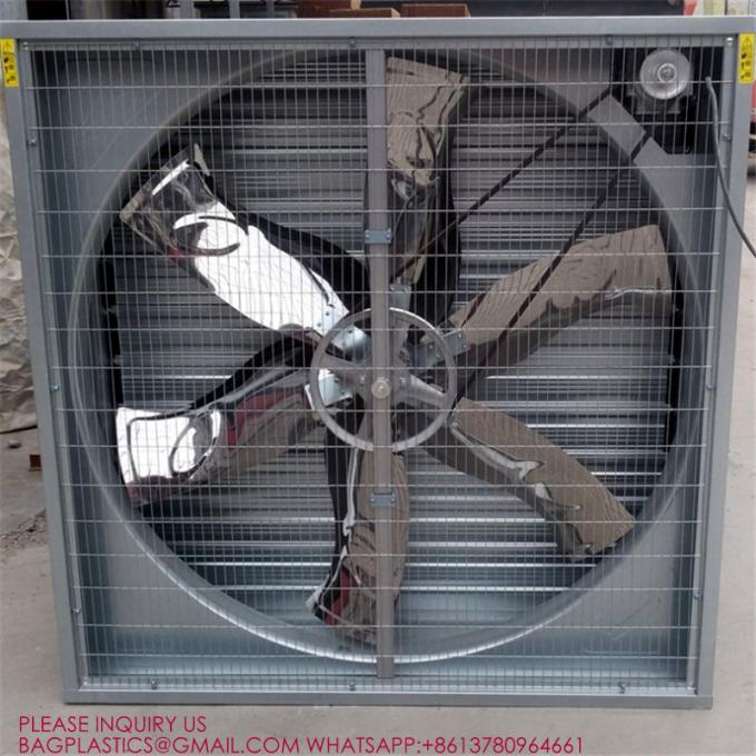 メタル家禽換気システム 壁の排気扇風機 シャッター付き 24インチ排気扇風機 0
